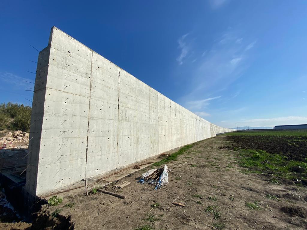 MAG Hızlı Tren Hattı İstinat Duvar Yapım İşi